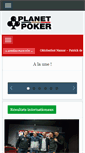 Mobile Screenshot of planetpoker.be